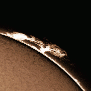 <font class="tempImageTitleThumbText">Active Sun Spots, Flares, Proms</font><br>Pat P.<br>Mar 9 10:50pm<br>Pittsburgh, PA USA