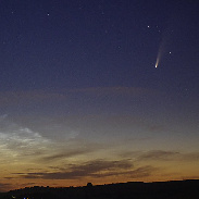 <font class="tempImageTitleThumbText">Nlcs And Comet NEOWISE</font><br>Pete Glastonbury<br>Jul 11 3:32am<br>Devizes, Wiltshire, UK