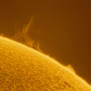 <font class="tempImageTitleThumbText">Prominence On NW Limb</font><br>Peter Desypris<br>May 17 12:38pm<br>Athens,Greece