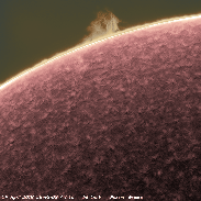 <font class="tempImageTitleThumbText">Solar Prominence</font><br>Peter Desypris<br>Apr 5 3:48pm<br>Athens, Greece