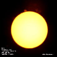 <font class="tempImageTitleThumbText">White Light Solar Prominence</font><br>Philip Whitebloom<br>Dec 20 5:45pm<br>Artemas, Pennsylvania  USA