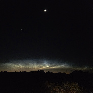 <font class="tempImageTitleThumbText">Noctilucent Clouds</font><br>Phillip Cox<br>Oct 16 2:27pm<br>Chatham County, North Carolina,