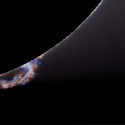 <font class="tempImageTitleThumbText">H-alpha Doppler Arch Prominence On Sun</font><br>Richard Schrantz<br>May 7 9:26pm<br>Nicholasville, Kentucky, USA