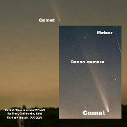 <font class="tempImageTitleThumbText">Comet Tsuchinshan-ATLAS/Meteor</font><br>Richard Sears<br>Oct 14 6:28am<br>Ballico, California, USA