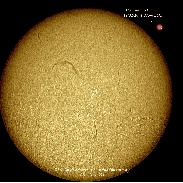 <font class="tempImageTitleThumbText">SUN And Filaments, Prominences</font><br>Rick Cavello<br>Nov 3 6:56pm<br>Glen Cove, NY, USA (Sidereus Nu