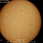 <font class="tempImageTitleThumbText">Sun, Filaments And Prominences</font><br>Rick Cavello<br>Nov 14 2:46am<br>Glen Cove, NY, USA (Sidereus Nu