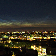 <font class="tempImageTitleThumbText">Noctilucent Clouds</font><br>Rick Emas<br>Jul 24 1:00pm<br>Edmonton, Alberta, Canada.