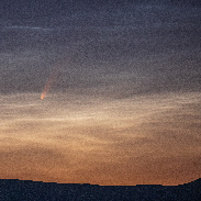 <font class="tempImageTitleThumbText">Comet C/2020 F3 NEOWISE In The NLC Clouds</font><br>Robert Barsa<br>Jul 6 11:34pm<br>Lubietova, Hrb mountain, Slovak