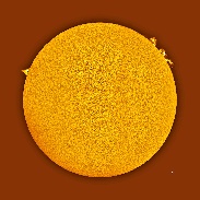 <font class="tempImageTitleThumbText">Blank Disk, Nice Prominences</font><br>Ron Cottrell<br>Jan 27 8:14pm<br>Oro Valley, Arizona