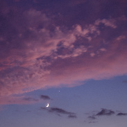 <font class="tempImageTitleThumbText">Crescent Moon And Venus Conjunction Whils</font><br>Sallomeja Sandroshvili<br>Jul 20 10:38am<br>Village Rustavi, Aspindza, Geor