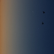 <font class="tempImageTitleThumbText">Venus, Mercury And The Moon</font><br>Stephen Gagnon<br>Mar 19 1:41am<br>Huntington Beach, Newport News,