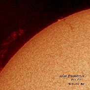 <font class="tempImageTitleThumbText">Solar Prominence</font><br>Steve Rismiller<br>Sep 12 1:01am<br>Mims, Florida