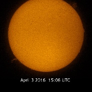 <font class="tempImageTitleThumbText">Big Prominences - April 3</font><br>Ted Adachi<br>Apr 3 7:19pm<br>Montreal, Quebec, Canada
