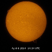 <font class="tempImageTitleThumbText">Spectacular Prominences - Apr. 6</font><br>Ted Adachi<br>Apr 6 3:14pm<br>Montreal, Quebec, Canada