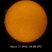 <font class="tempImageTitleThumbText">Big Prominences - March 31</font><br>Ted Adachi<br>Mar 31 6:16pm<br>Montreal, Quebec, Canada