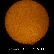 <font class="tempImageTitleThumbText">Big Prominence - Sept. 16</font><br>Ted Adachi<br>Sep 16 3:43pm<br>Montreal, Quebec, Canada