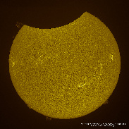 <font class="tempImageTitleThumbText">The Moon Swallows A Big Prominence During</font><br>Thierry Legault<br>Oct 25 7:39pm<br>Paris, France