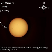 <font class="tempImageTitleThumbText">Transit Of Mercury 9 May 2016</font><br>Thierry Lombry<br>May 9 2:39pm<br>Luxembourg