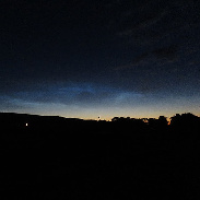 <font class="tempImageTitleThumbText">Noctilucent Clouds (NLCs)</font><br>Wade B. Clark Jr.<br>Jun 21 2:16pm<br>Sapphire Village, Montana, USA