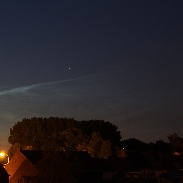 <font class="tempImageTitleThumbText">Noctilucent Clouds</font><br>Ward Bruggeman<br>Jul 3 11:19pm<br>Dadizele, West-Vlaanderen, Belg