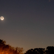 <font class="tempImageTitleThumbText">Conjunction Of Moon, Mercury, And The Ple</font><br>Wayne Robinson<br>May 3 2:36am<br>Bowie, Maryland