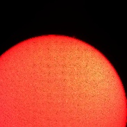 <font class="tempImageTitleThumbText">Small Prominence On NW Limb</font><br>Wayne Wooten<br>Jan 9 10:34pm<br>Pensacola State College