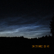 <font class="tempImageTitleThumbText">Noctilucent Clouds</font><br>Wolfgang Schneider<br>Jul 5 10:48pm<br>Seyfrieds near Heidenreichstein